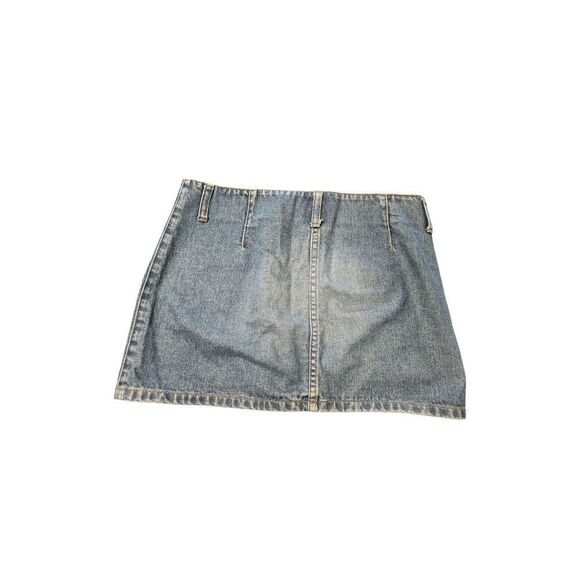 American Eagle Outfitters Blue A-Line Mini Skirt - Picture 2 of 6